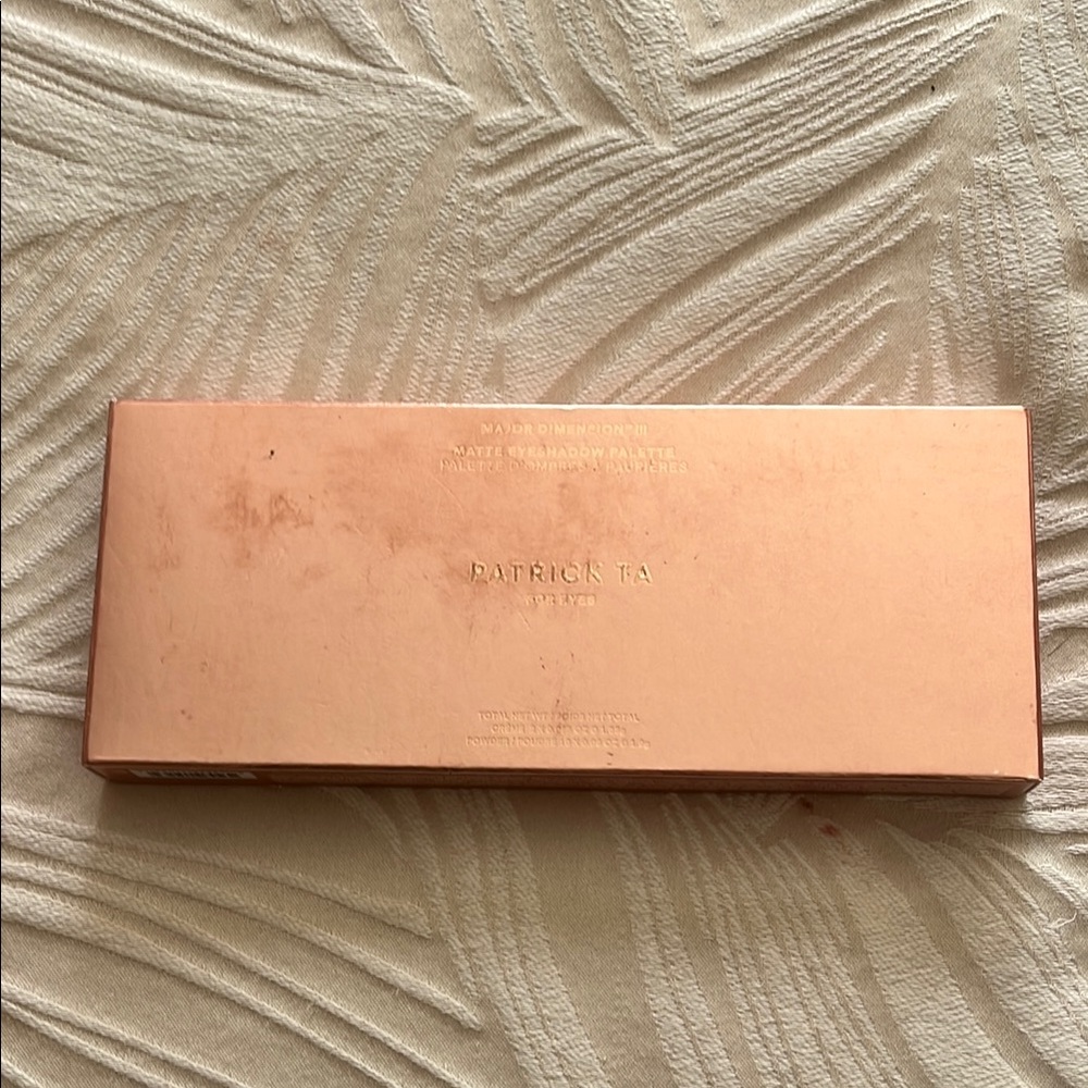 Patrick Ta Eyeshadow Palette - Rose Gold